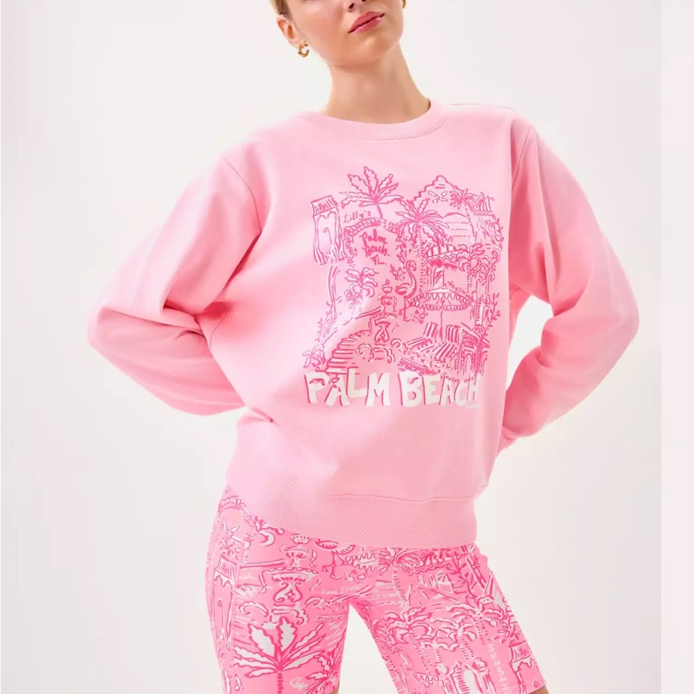 Lilly Pulitzer Palm Beach Sweatshirt